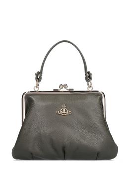 Vivienne Westwood | Granny Frame Grained Leather Bag商品图片,额外7.5折, 额外七五折