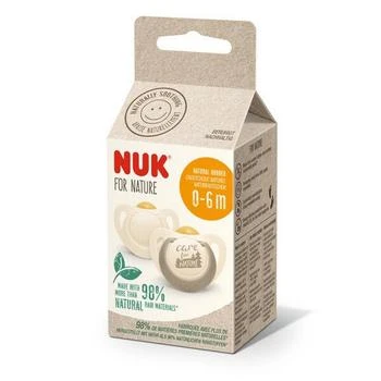 NUK | Nuk 天然乳胶安抚奶嘴  2支装 6-18m,商家Unineed,价格¥68