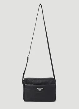 Prada | Prada Logo Plaque Shoulder Bag 9.6折, 独家减免邮费