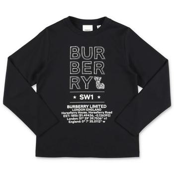 Burberry | Burberry Kids Logo Detailed Long-Sleeved T-Shirt商品图片,8.1折