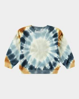 MOLO | Boy's Dear Tie Dye Sweatshirt, Size 6M-2,商家Neiman Marcus,价格¥417