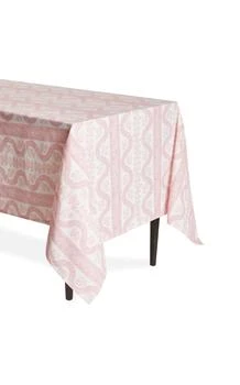 MoDA | Moda Domus - x Sister Parrish Dolly Linen Tablecloth - Pink - Moda Operandi,商家Fashion US,价格¥4747