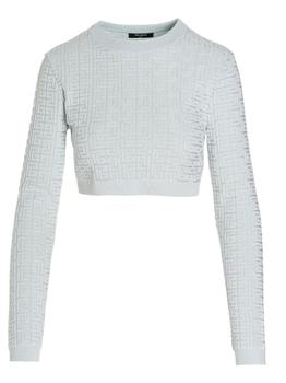 Balmain是什么牌子, Balmain | all-over logo sweater商品图片 7.6折