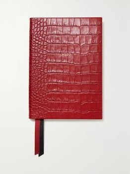 SMYTHSON | The Soho 2022 仿鳄鱼纹皮革日程本,商家NET-A-PORTER,价格¥700