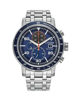 Citizen | Eco-Drive Weekender Chronograph, 44mm,商家Bloomingdale's,价格¥2649