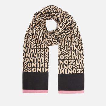 Missoni | Missoni Logo Wool-Blend Scarf商品图片,额外6折, 额外六折