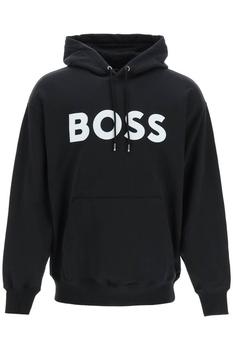 Hugo Boss | Boss 'sullivan' flocked logo hoodie商品图片,6.9折