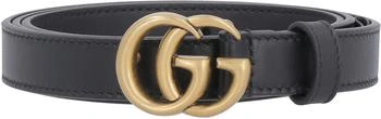 Gucci | Gucci Gg Buckle Leather Belt,商家Baltini,价格¥2954