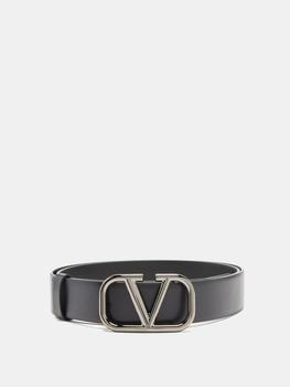 推荐V-Logo leather belt商品