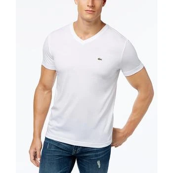 Lacoste | Men’s Classic V-Neck Soft Pima Cotton Tee Shirt 8.3折