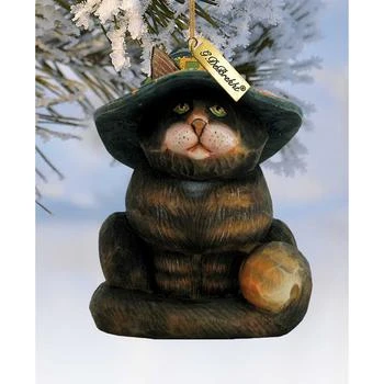 G.DeBrekht | Fifield Cat Sculpted Hand, Painted Christmas Figurine,商家Macy's,价格¥599