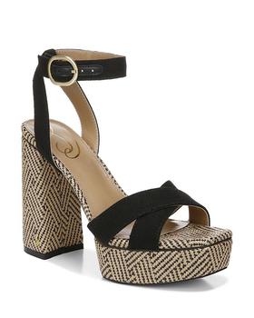 sam edelman凉鞋, Sam Edelman | Women's Nolita Ankle Strap Platform Sandals商品图片 6折