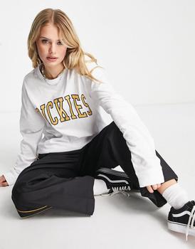 迪克斯, DICKIES | Dickies Aitkin long sleeve t-shirt in white商品图片 
