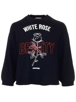 推荐Red Valentino Women's  Black Other Materials Sweater商品