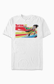 推荐Teen Titans Go Robin Anime T-Shirt商品