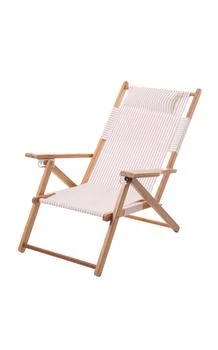 Business & Pleasure | Business & Pleasure - Tommy Striped Canvas Beach Chair - Pink - Moda Operandi,商家Fashion US,价格¥2203