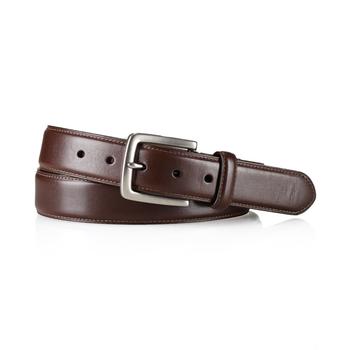 Ralph Lauren | Belt, Edge-Stitched Leather Belt商品图片,额外7折, 额外七折