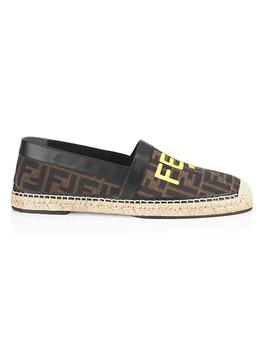 fendi鞋直邮, Fendi | FF Logo Print Espadrilles商品图片 