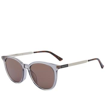 推荐Gucci Round-Frame Acetate And Metal Sunglasses商品