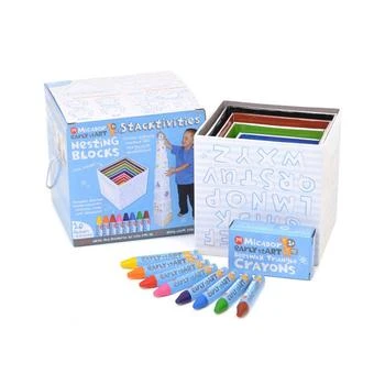 Micador early stART | Stacktiviti Nesting Blocks and Crayon Set, 18 Pieces,商家Macy's,价格¥199