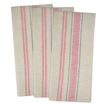 商品Design Imports | Chambray French Stripe Woven Dishtowel, Set of 3,商家Macy's,价格¥117图片