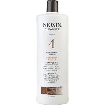 推荐NIOXIN 丽康丝 洁净系统4洗发露 适合染烫后的细软发质 1000ml商品