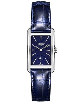 Longines | Longines DolceVita Blue Dial Blue Leather Strap Women's Watch L5.512.4.93.2商品图片,8折