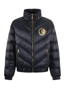 Versace | Versace Jeans Couture Logo Patch Down Jacket 5.2折×额外9.5折, 额外九五折