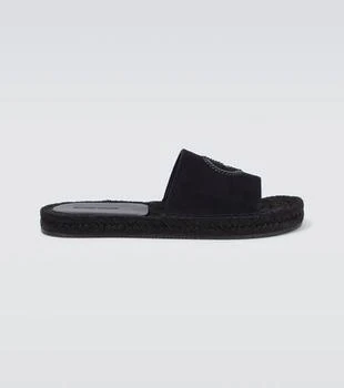 Giorgio Armani | Logo leather sandals 额外8.5折, 额外八五折