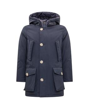 Woolrich | Buttoned Long-sleeved Padded Coat商品图片,