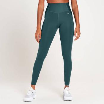 推荐MP Women's Sculpt Laser Cut Leggings - Pine商品