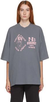 推荐Grey Exotic Club Over T-Shirt商品