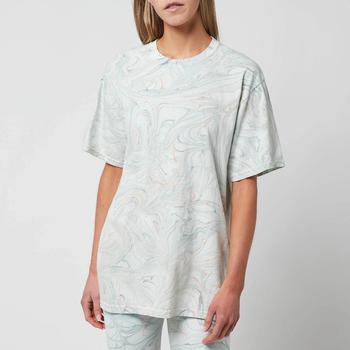 推荐La Detresse Women's Psychedelic Opal Oversized T-Shirt - Multi商品
