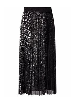Karl Lagerfeld Paris | k dots pleated skirt商品图片,7折