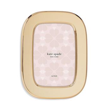kate spade图片, Kate Spade | South Street Gold Oval Frame, 4" x 6"商品图片 满$150享8.5折, 满折