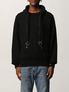 Ambush | Ambush cotton sweatshirt with multi drawstring商品图片,6折