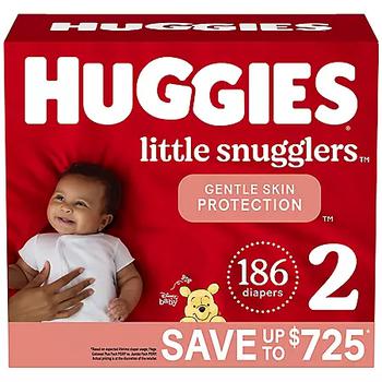 商品Huggies | Huggies Little Snugglers Diapers (Choose Your Size),商家Sam's Club,价格¥309图片