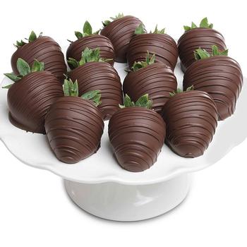 商品Chocolate Covered Company | Belgian Dark Chocolate Covered Strawberries, 12 Piece,商家Bloomingdale's,价格¥317图片