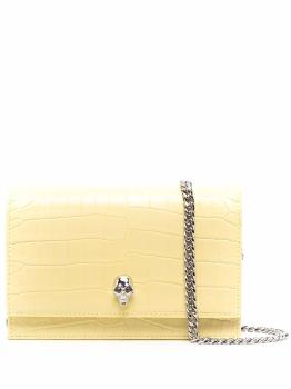 推荐Alexander McQueen 女士单肩包 6130881HB0I7321 黄色商品