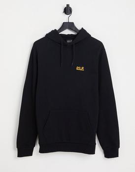 推荐Jack Wolfskin Essential hoodie in black商品