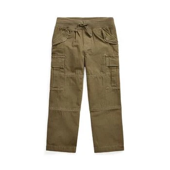 Ralph Lauren | Toddler and Little Boys Cotton Ripstop Cargo Pants,商家Macy's,价格¥225