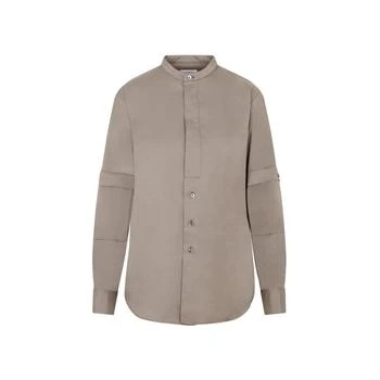 Lemaire | Lemaire Long Sleeved Half-Button Shirt 4.7折, 独家减免邮费