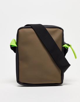 RAINS | Rains jet flight bag in brown商品图片,