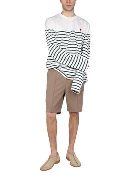 ami paris, AMI | Ami Paris WOOL BLEND BERMUDA SHORTS商品图片 