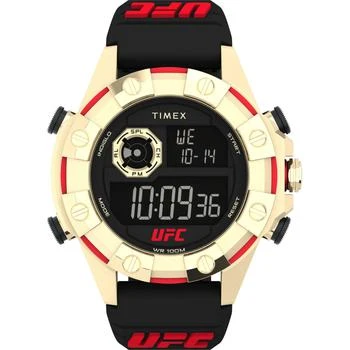 Timex | Timex Men's Watch - UFC Kick Chronograph Digital Dial Black Resin Strap | TW2V86600,商家My Gift Stop,价��格¥447