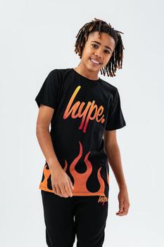 推荐Boys Flame Hem T-Shirt商品