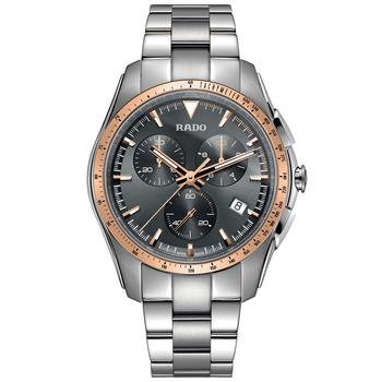 雷达男表, Rado | Men's Swiss Chronograph Hyperchrome Stainless Steel Bracelet Watch 44.9mm商品图片 