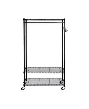Oceanstar | Garment Rack with Adjustable Shelves with Hooks,商家Macy's,价格¥862
