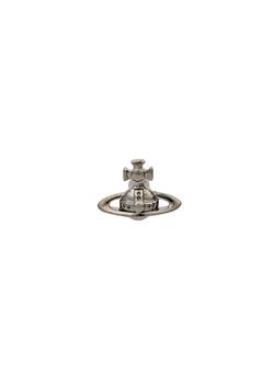 Vivienne Westwood | Lorelei orb gunmetal single stud earring商品图片,