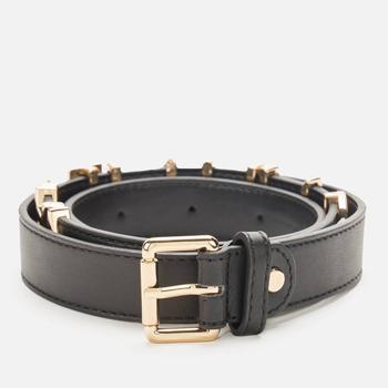 VALENTINO by Mario Valentino是什么牌子, Mario Valentino | Valentino Bags Women's Emma Winter Belt - Black/Gold商品图片 6.1折